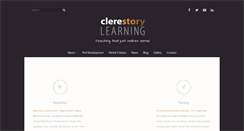 Desktop Screenshot of clerestorylearning.com