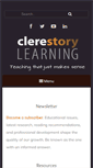 Mobile Screenshot of clerestorylearning.com